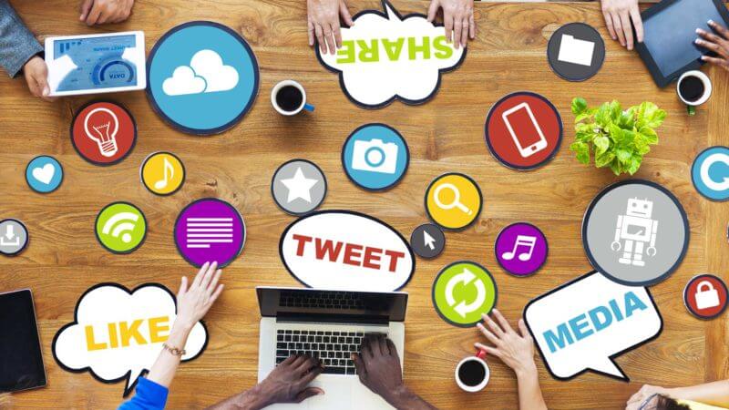social media...